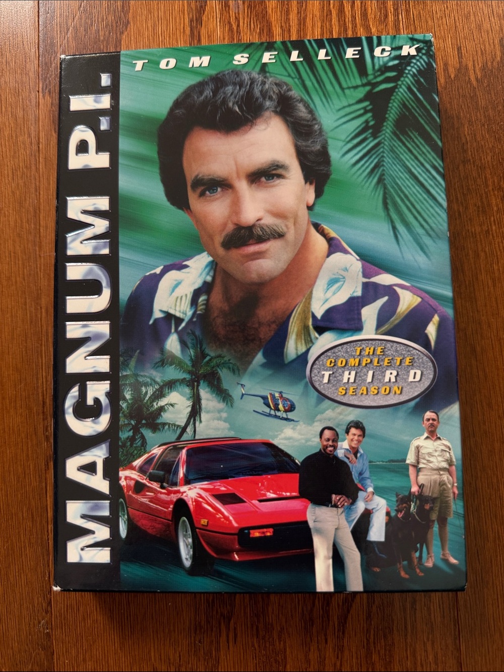 Magnum P.I. Complete Third Season DVD 3-Disc Set Tom Selleck Classic TV